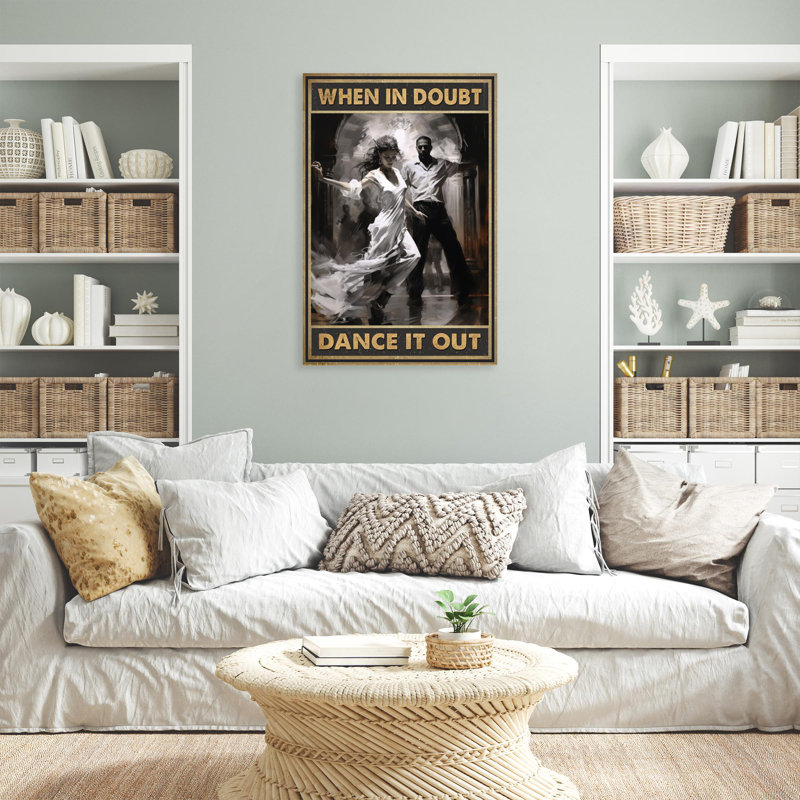 «When In Dououte», impression sur toile, H 36 po x l 24 po x P 1,25 po