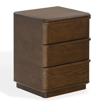 Guillermo 3 Drawer Nightstand