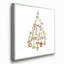 Collage de Noël, reproduction d’art textuel sur toile tendue-2072579648