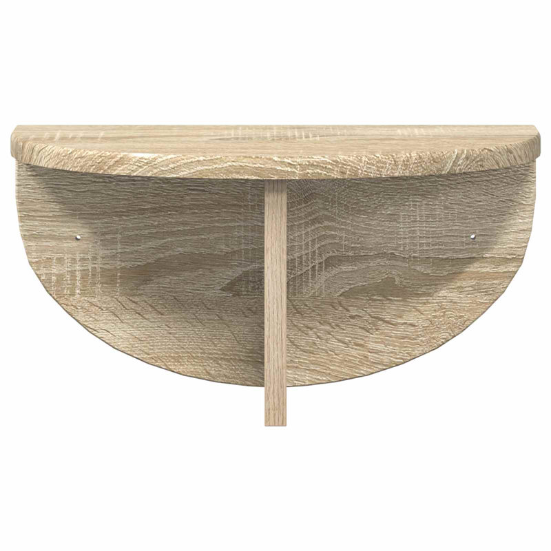 Floating Shelf, Sonoma Oak, 19cm H x 38cm W x 19cm D
