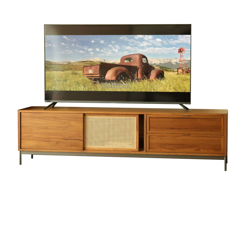 Meuble télé avec portes coulissantes Birch