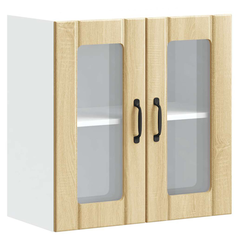 Armoire murale vidaXL, H 23,62 po x l 23,62 po x P 12,20 po, Chêne Sonoma