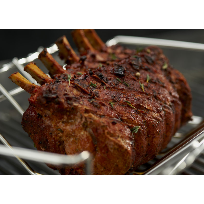 Broil King Stainless Steel Reversible Rib/Skewer Rack