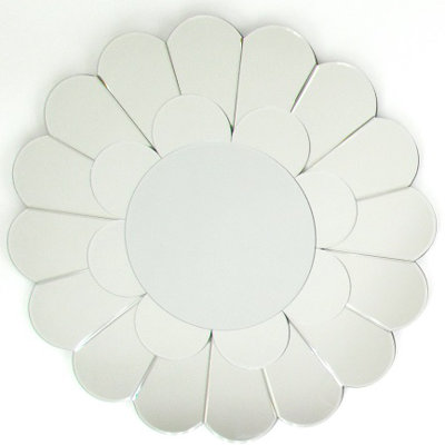 Zanna Glass Round Mirror
