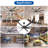 96 In. Indoor/Outdoor Black DC Motor Industrial Ceiling Fan With Remote Control