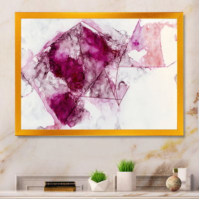 Ancien mystère in Viva Magenta III, reproduction sur toile