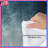 Blue Grunge Texture Comforter-128573988