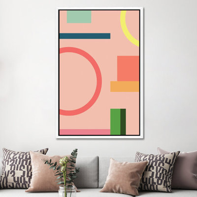 Modern Geometric LXX - Print on Canvas