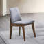 Chaise d'intérieur, ensemble de 2 chaises d'appoint, chaises de cuisine en bois avec dossier