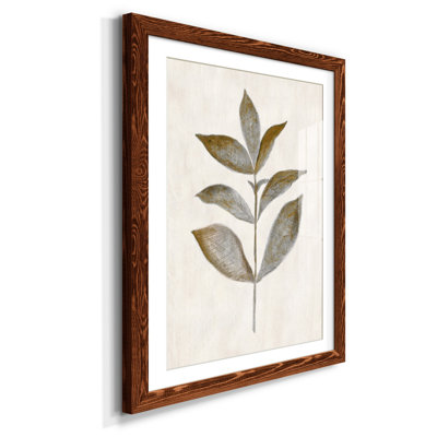 " Bronze Leaf III " Painting Print