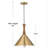 Elizette - Light Cone Pendant
