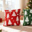 Abstract Red + Green Backrest Cushion