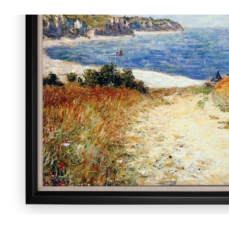 « the passage to the sea », reproduction de peinture à l’huile encadrée en bois sur toile tendue