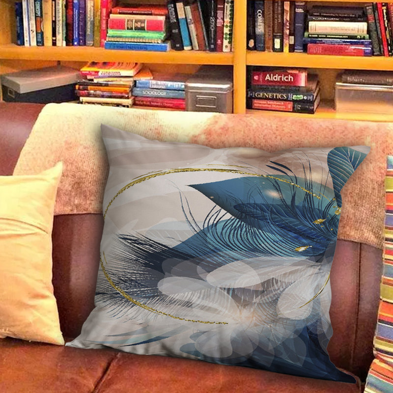 Outdoor Reversible Throw Pillow, 26" x 26"
