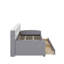 Lit plateforme simple tapissier avec tiroirs-359215003