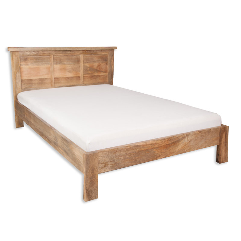 Appomattox Solid Wood Bed, European Kingsize (160 x 200 cm)