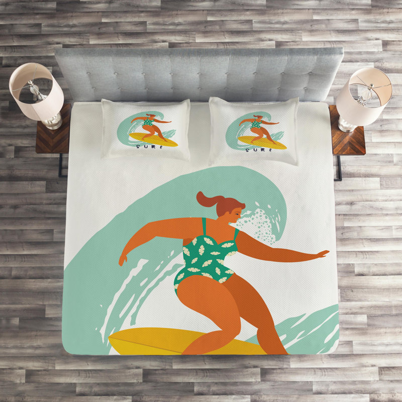 Coverlet, King Bedspread + 2 Shams