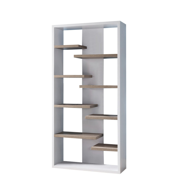 Vitrine flottante moderne avec 8 tablettes