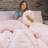 Coma Inducer Chunky Bunny Roll Cakes Oversized Faux Fur Comforter Set-91138238-91138242