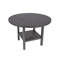 Table de salle à manger à hauteur de comptoir gris anthracite