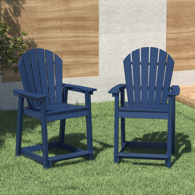 Hdpe Tall Adirondack Bar Chair