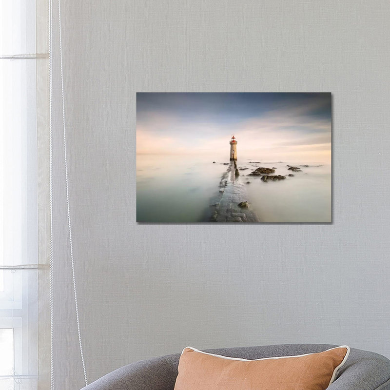 Lighthouse by Jose Beut - Wrapped Canvas Print, 66.04 cm H x 45.72 cm W x 1.91 cm D