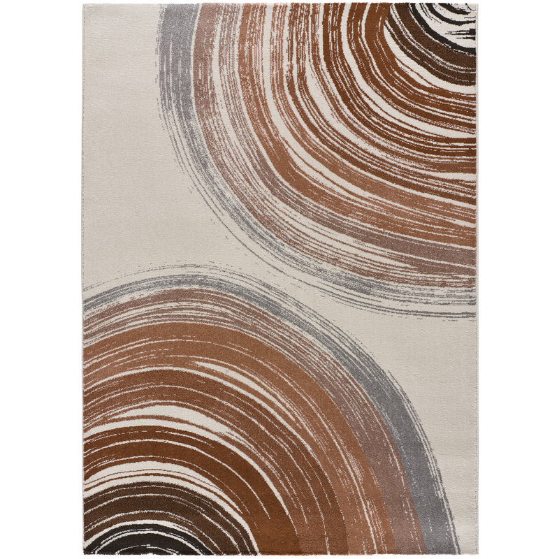 Chace Geometric Machine Woven / Power Loomed Area Rug, Rectangle 120 x 170cm