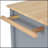 Kitchen Island Cart with Solid Wood Top and Locking Wheels-643523975