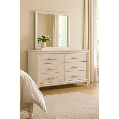 Greathel 60"W 6-Drawer Dresser