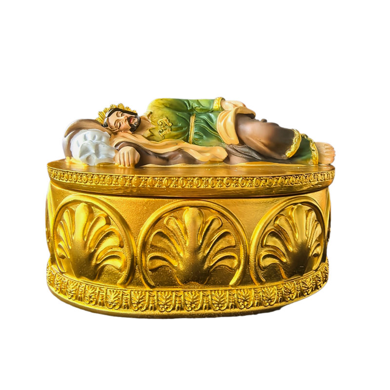 Boîte à bijoux religieuse
