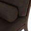 Chaise longue en tissu Sarom avec traversin-112014807