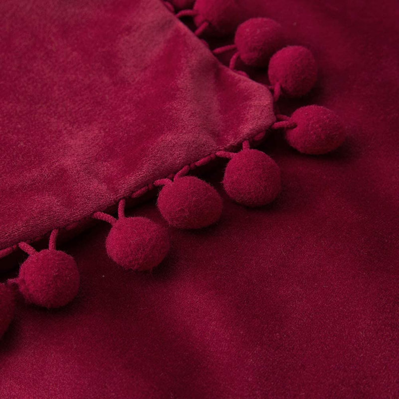Housse de coussin carrée, Rouge