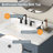 Free Standing Single Bathroom Vanity with Quartz Top-1989474902