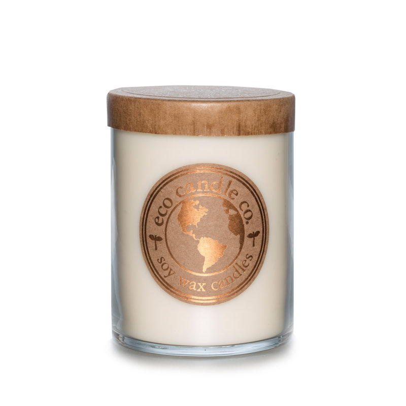 Bougie parfumée thé blanc et gingembre, Verre à gin