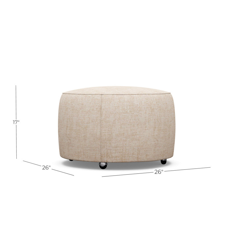 Bruno Round Ottoman, 9637-77
