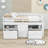 Jeani Kids Bed with Drawers and Shelves-1645145022