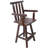 Tabouret de bar rustique - Fabrication en bois de sapin-583867447