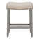 Ileana Upholstered Counter Stool with Solid Wood Frame