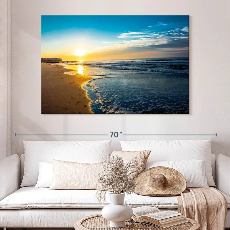 Gillard Ocean City Sunrise, H 34 po x l 51 po