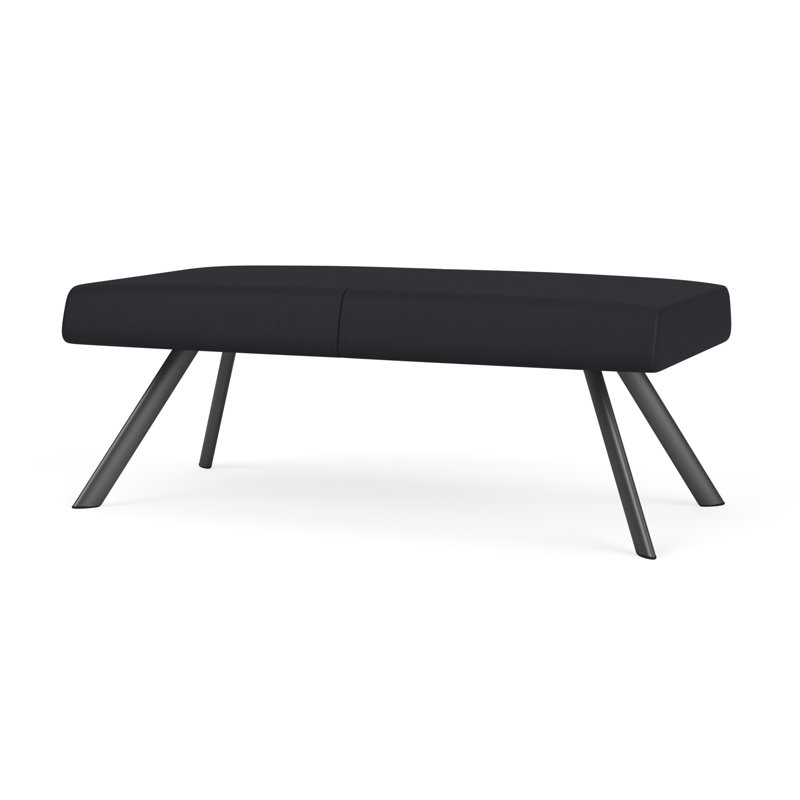 Banc de réception Willow, Noir Patriot Plus - nettoyez le vinyle avec un lin, Gris anthracite