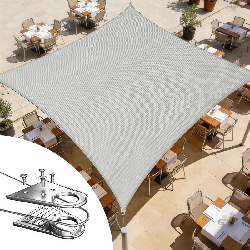 Voile royal Royal Shade, Gris, 22 pi x 22 pi