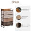 58 cm W Chest of 5 Drawers