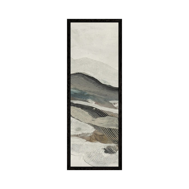Down Streem Flow II, Black Framed