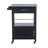 Sariol Granite Top Wood Kitchen Cart with Storage-547138410