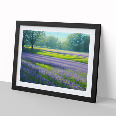 Exceptional Bluebell Field - Single Picture Frame Print