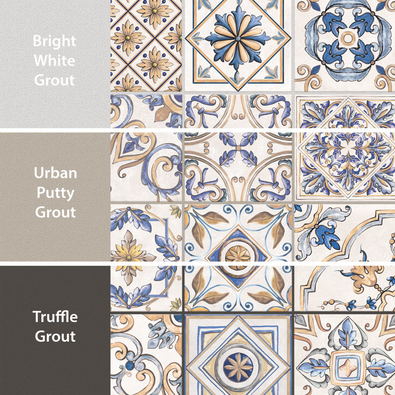 Toscana 7-7/8 In. X 7-7/8 In. Porcelain Floor And Wall Tile