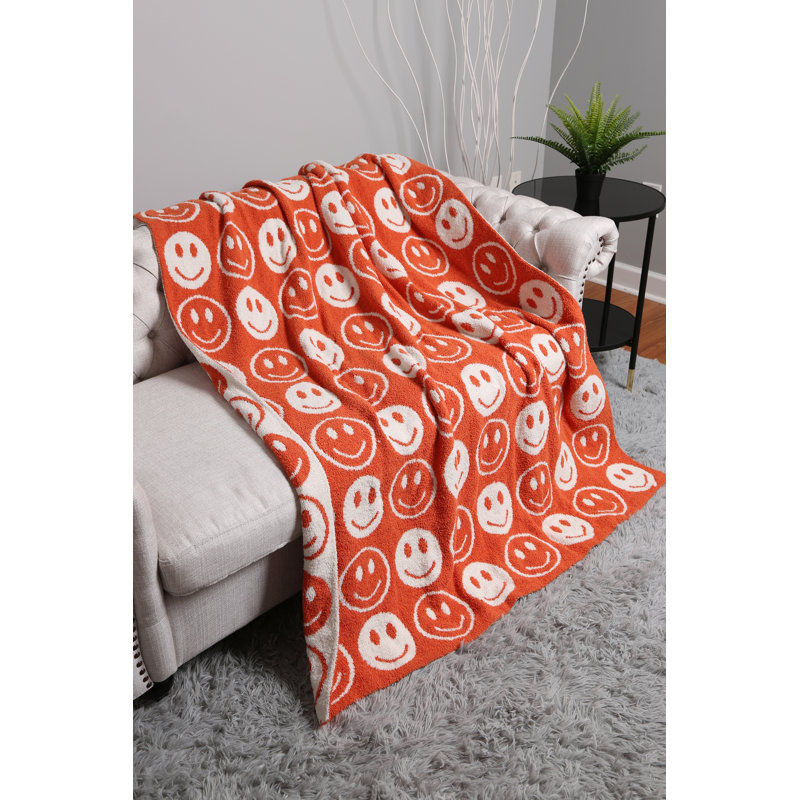 Jeté de lit Mini Luxury , Orange
