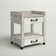 Auberon 24.75'' H x 21'' W Printer Stand with Wheels
