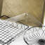 Black Square Wire Basket - 12" X 12" X 3"