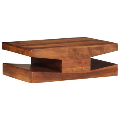 Solid Wood Coffee Table with Storage
